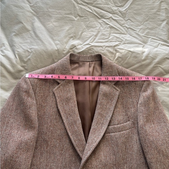 Brown Harris Tweed Sportcoat 40L - Picture 6 of 11